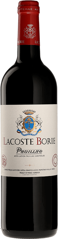 Lacoste-borie - Santa Maria Del Cami Binissalem Wine (646x1000), Png Download