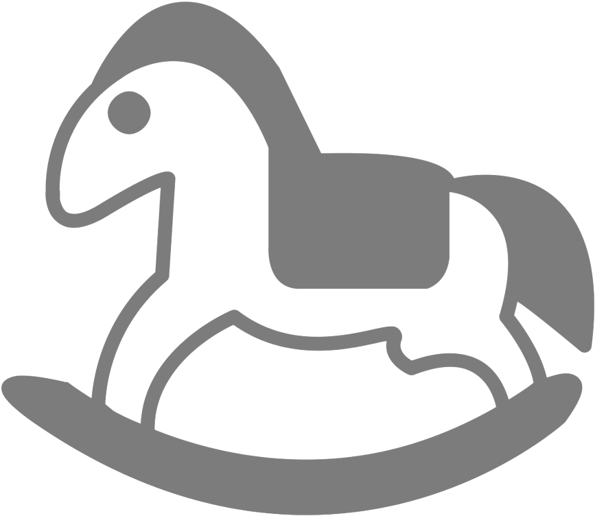 Toy Horse Icon-2 - Horse (1000x1000), Png Download
