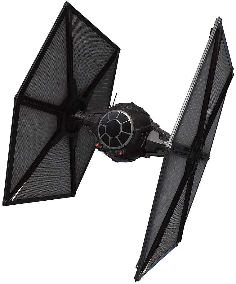 Tie Fighter Star Wars Png Image - Tie Fo Space Superiority Fighter (811x941), Png Download