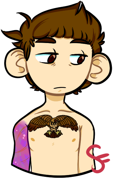 Never Miss A Moment - Immortalhd Chest Tattoo (550x650), Png Download