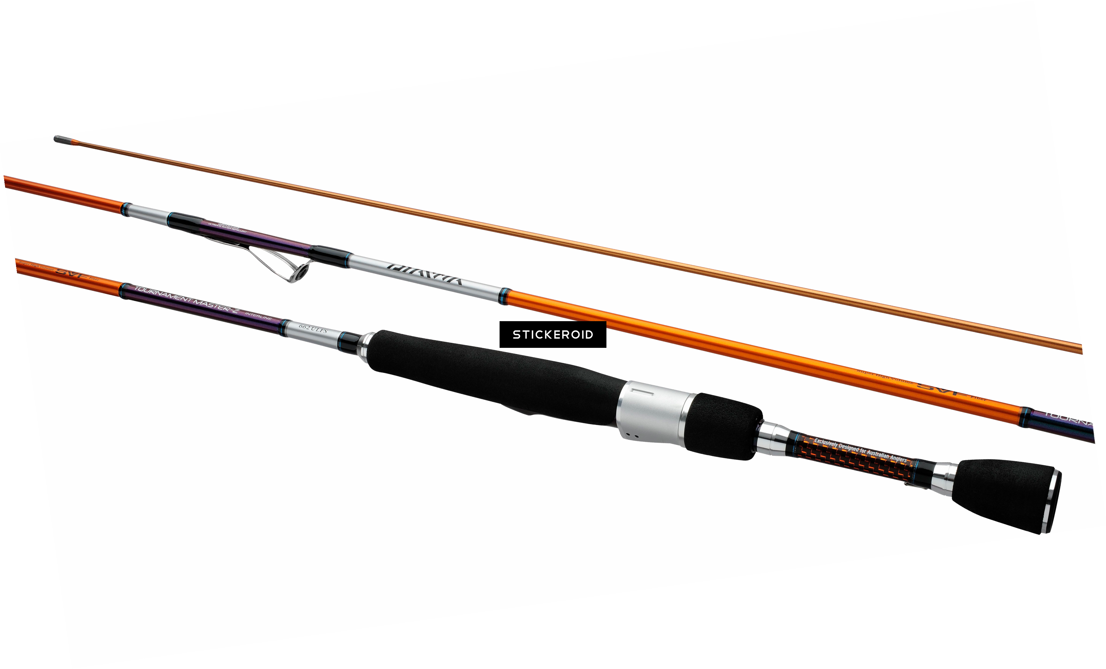 Fishing Rod Pole Sport - Cable (3726x2256), Png Download