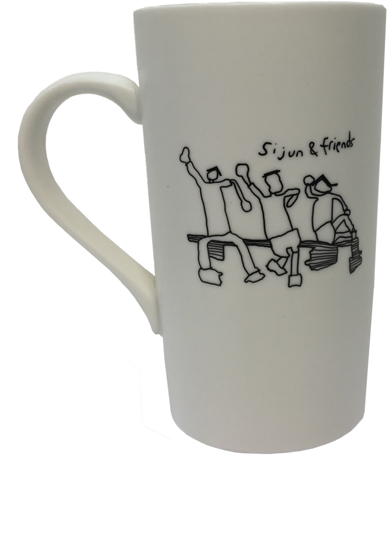 Sj Mug Sijun & Friends - Portable Network Graphics (1000x1333), Png Download