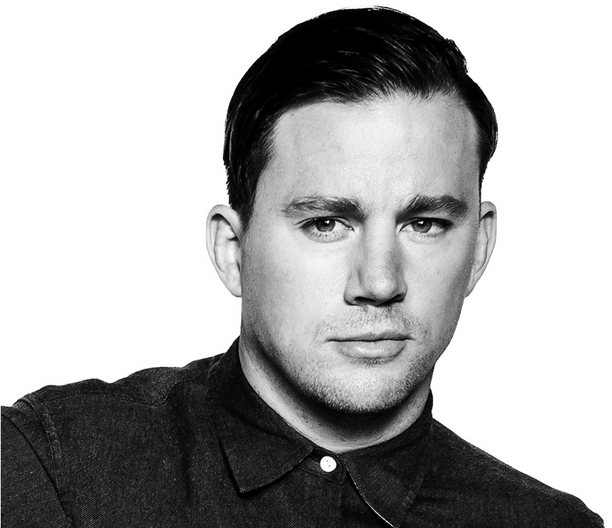 Spencer Reid Actor - Channing Tatum Face Png (1000x750), Png Download