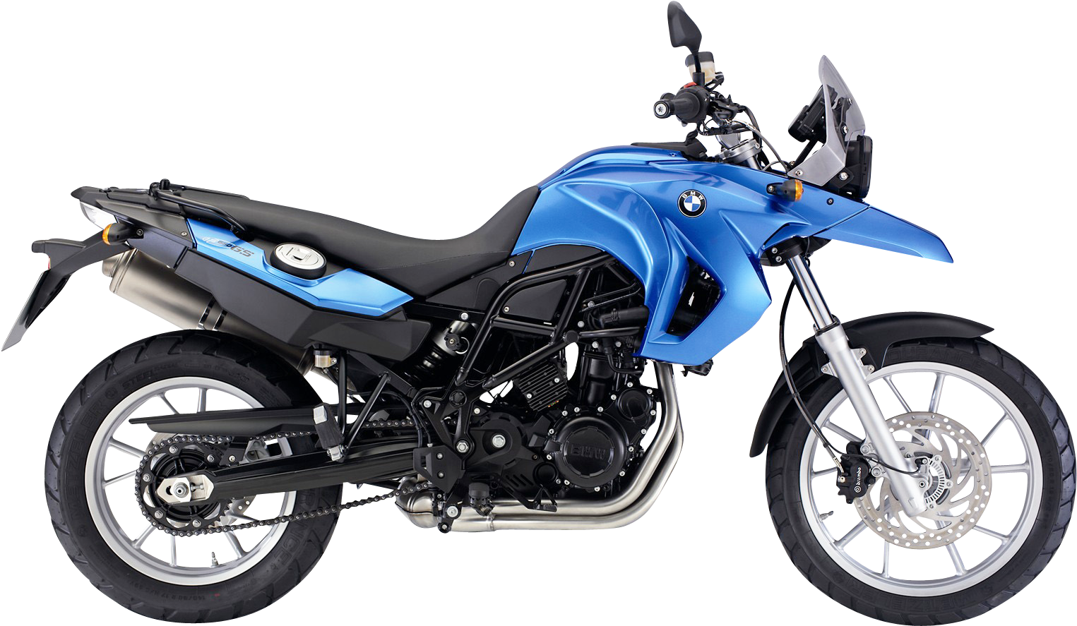 Blue Bmw F650gs Png Image - Bmw F650gs Png (1616x968), Png Download