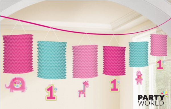 One Wild Girl Paper Lantern Garland (600x600), Png Download