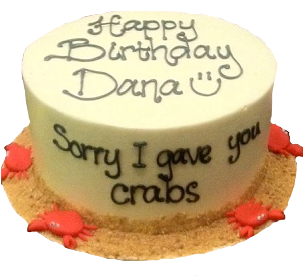 “happy Birthday Dana - Cake Birthday With Dana (600x600), Png Download