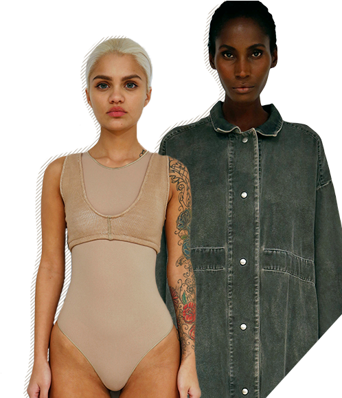 Kanye West Full Body Png - Kanye West Fashion Line 2016 (574x578), Png Download