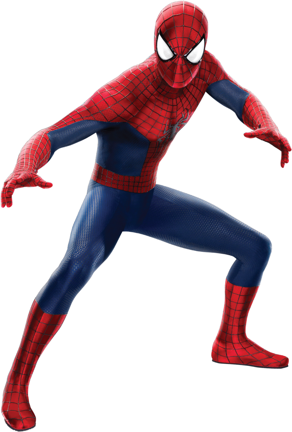 Tasm Spider Man Transparent Picture Black And White - Amazing Spider Man Transparent (739x1082), Png Download