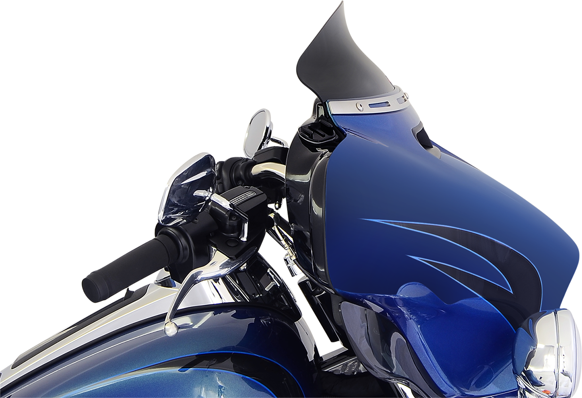 Klock Werks Flare Black 5" Windshield For 14-18 Harley - Klock Werks Windshields For 2018 Street Glide (1200x821), Png Download