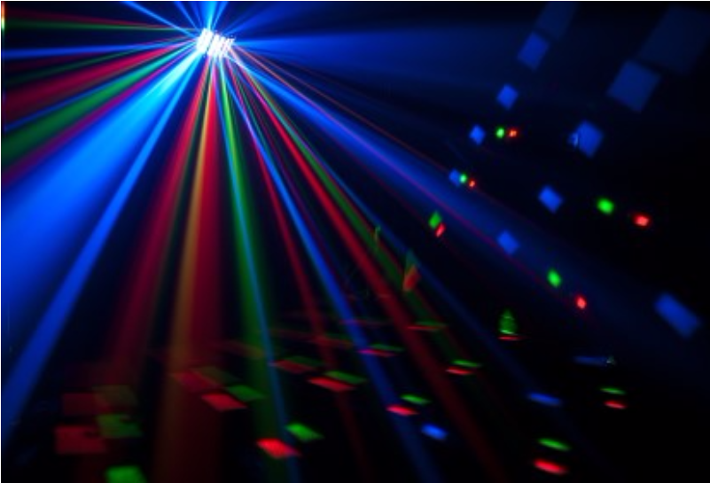 2 - Chauvet Dj Mini Kinta Irc Rgbw Beam Effect (mini Led (800x800), Png Download