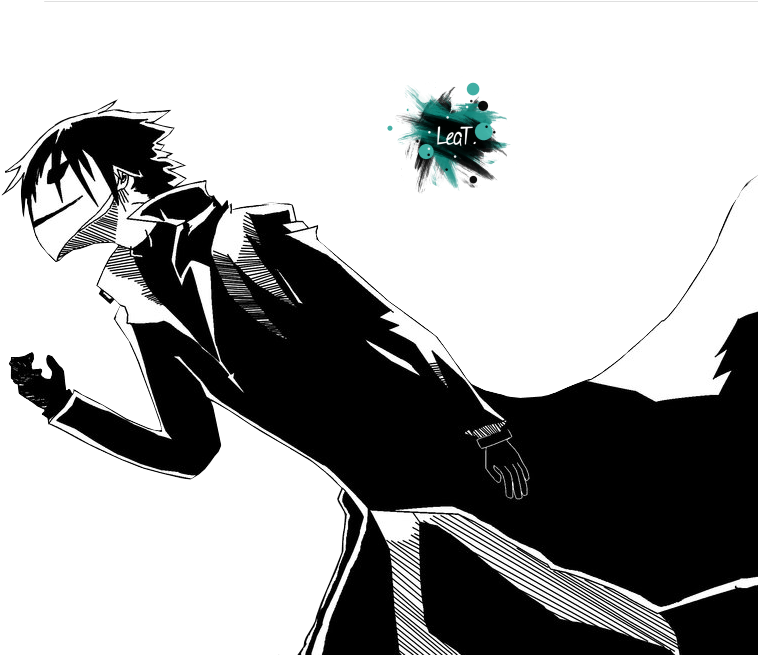 Transparent Answer Insanity - Darker Than Black Render (900x654), Png Download