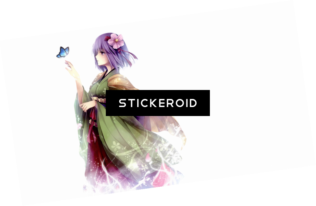 Anime Girl - Anime Girl No Background Png (1093x712), Png Download