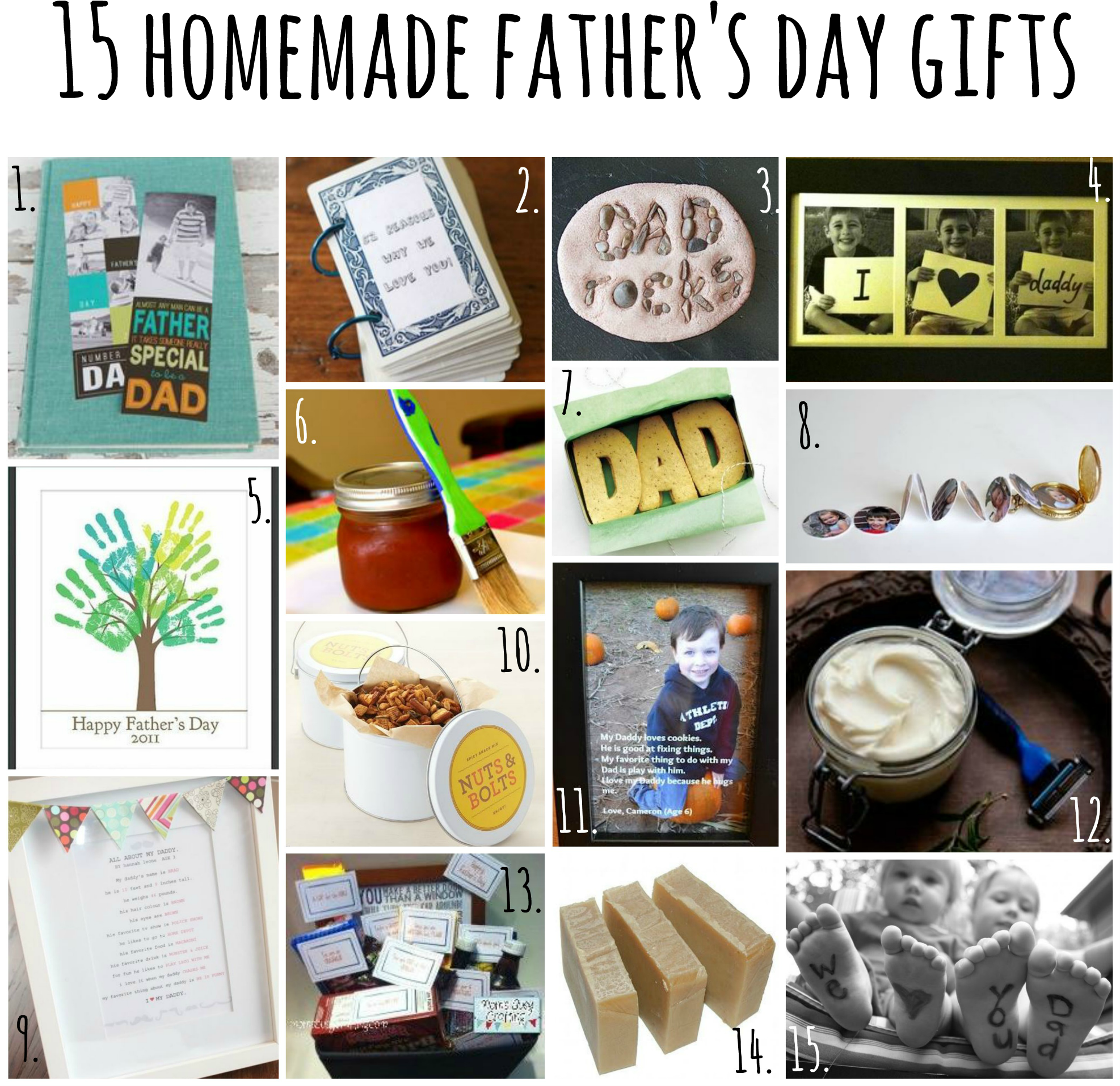 Homemade Father's Day Gifts - Father's Day (2000x2000), Png Download