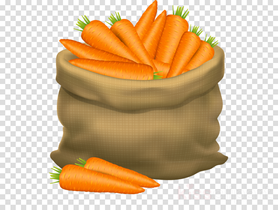 Carrots In Basket Png Clipart Carrot Royalty-free Clip - Carrot In Basket Clipart (900x680), Png Download