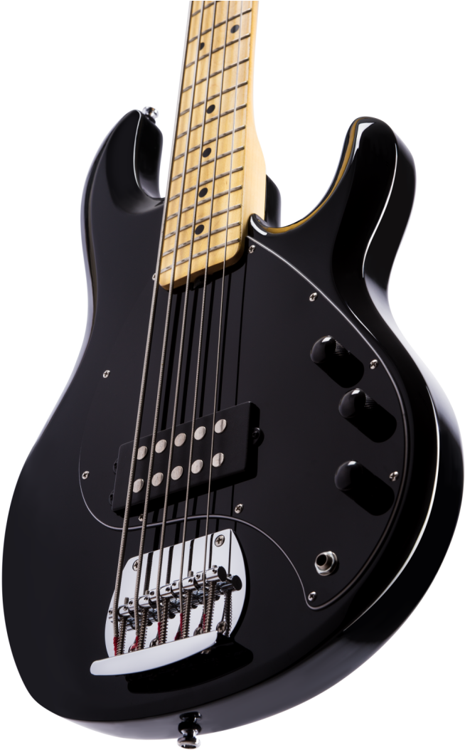 S - U - B - Ray5 Electric Bass Guitar - Black - Music (733x1100), Png Download