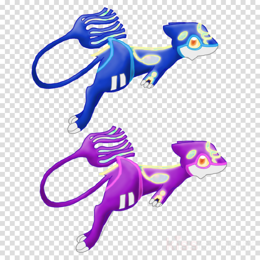 Download Kyogre Mew Clipart Groudon Pokémon Trading (900x900), Png Download
