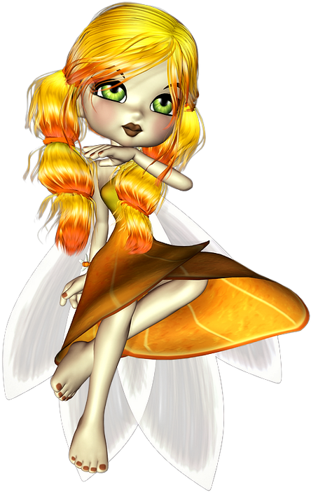 Tube Cookie - Page - Fairy (472x719), Png Download