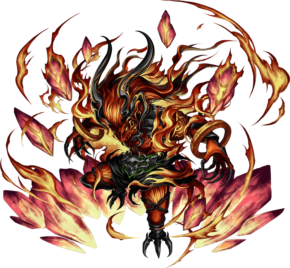Ffbe Ifrit 3 Star (992x917), Png Download