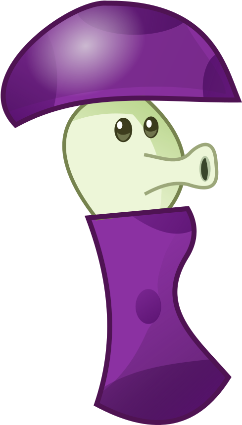 Pvz2vacuumshroom1 - Portable Network Graphics (500x870), Png Download
