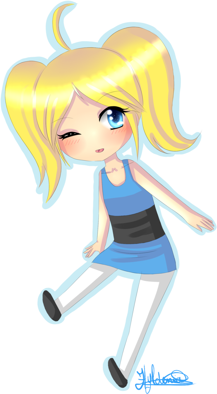 Bubbles Powerpuff Girls Png Image Free Download - Bubbles (800x1450), Png Download