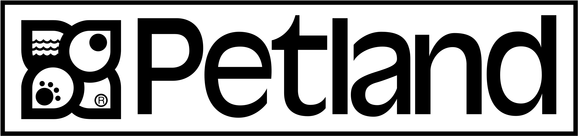 Petland Logo Png Transparent - Paw Reflector Id Tag (min Qty: 250 ) (2400x2400), Png Download