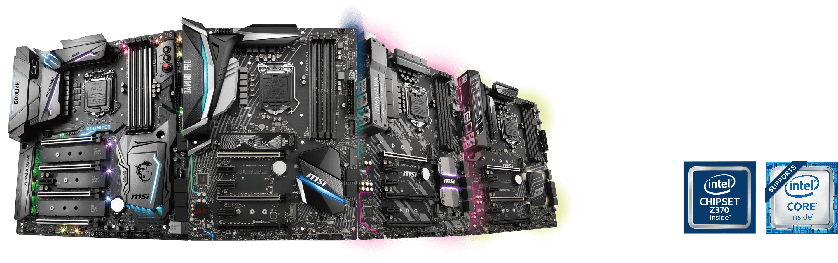 Msi Z370 Godlike Gaming With Intel Z370 Extended Atx (2924x1450), Png Download