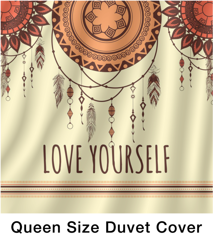 'love Yourself' Self Love Quotes Bed Set [2 Variants] - Shoe Size Comparison (900x900), Png Download