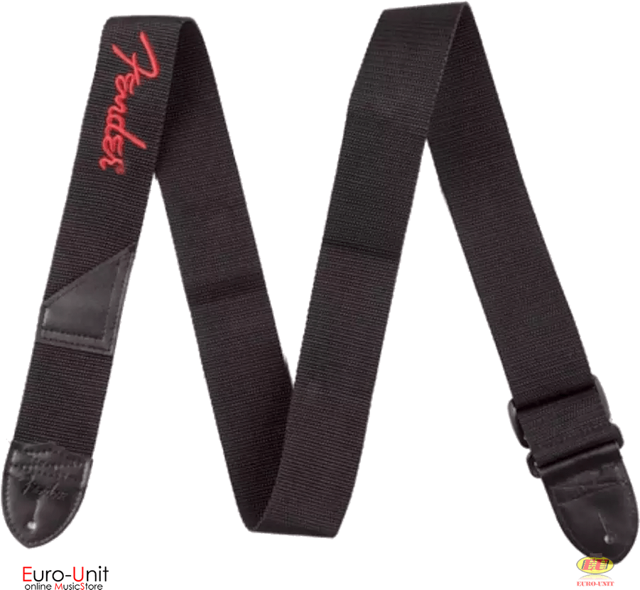 Référence - - Fender 2 Inch Poly Guitar Strap, Black (900x900), Png Download