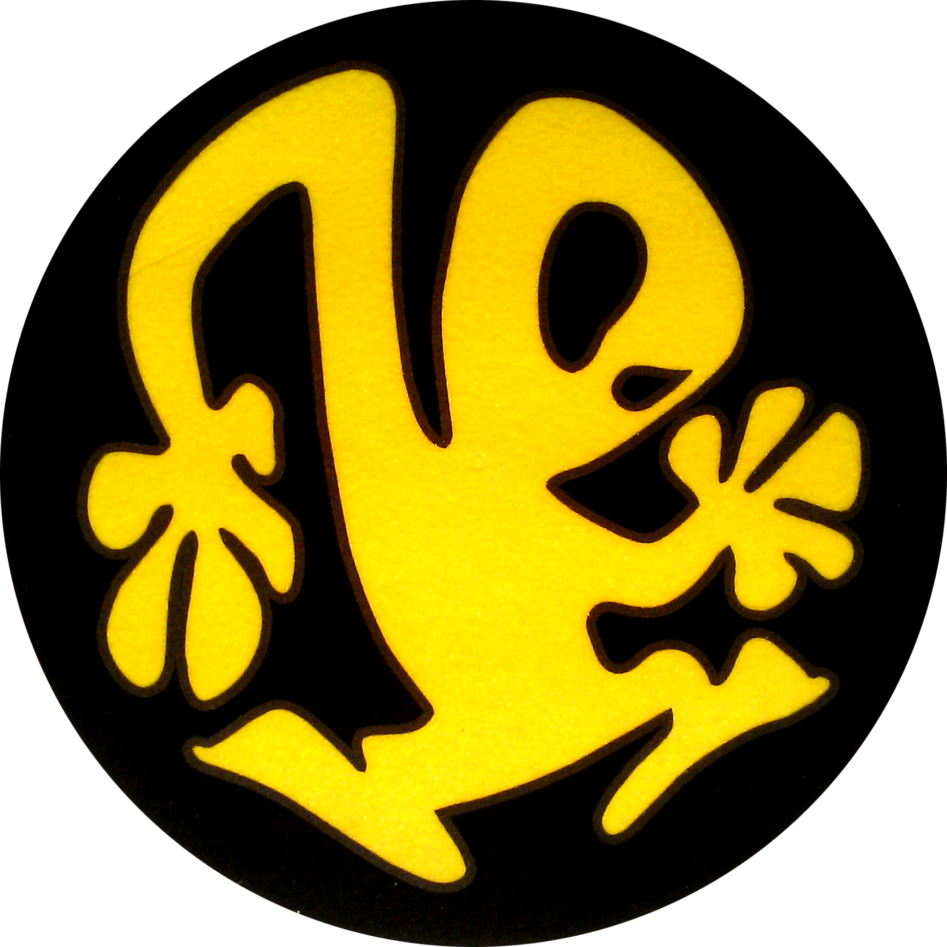 Black Yellow Man Turntable Dj Slipmats - Slipmats Plasticman Black-metal Red (1 Pair) (1850x1850), Png Download