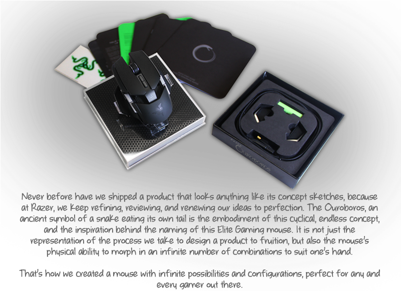 Specifications - Razer Ouroboros Wireless (800x600), Png Download