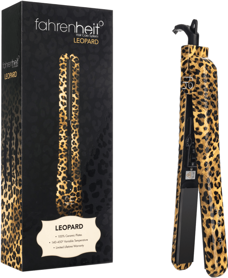 Fahrenheit Special Edition Flat Iron Leopard Color (1104x1104), Png Download