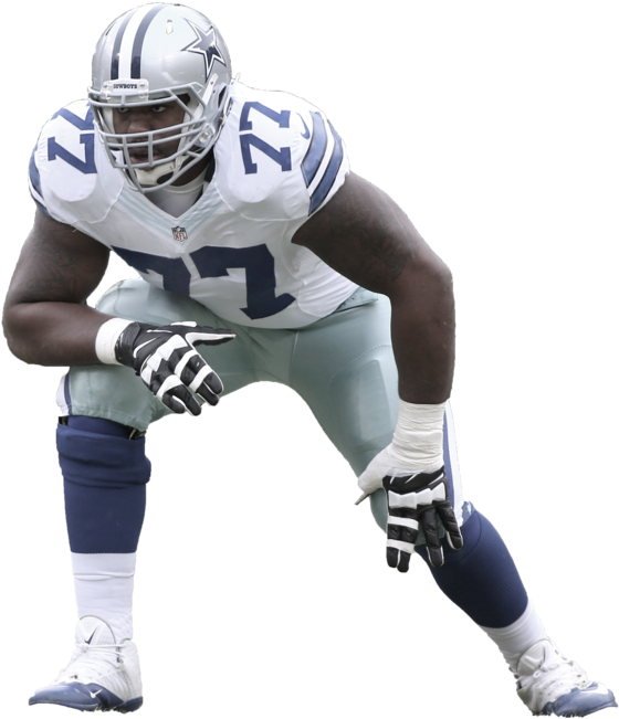 Dallas Cowboys Png - Tyron Smith Png (703x831), Png Download