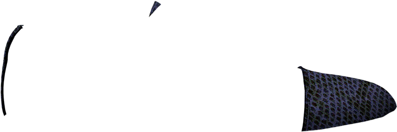 Fantasia-animal Print Navy - Throw Pillow (860x400), Png Download