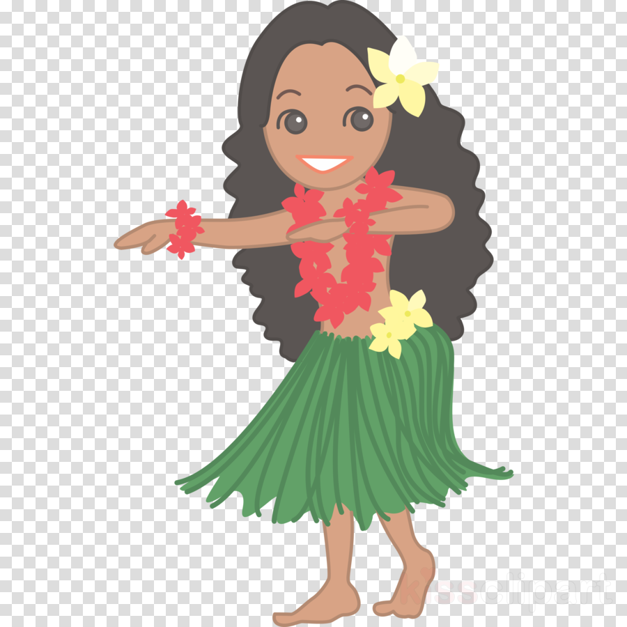 Hula Dancers Png Clipart Hula Dance Clip Art - Hawaiian Dancer Png (900x900), Png Download