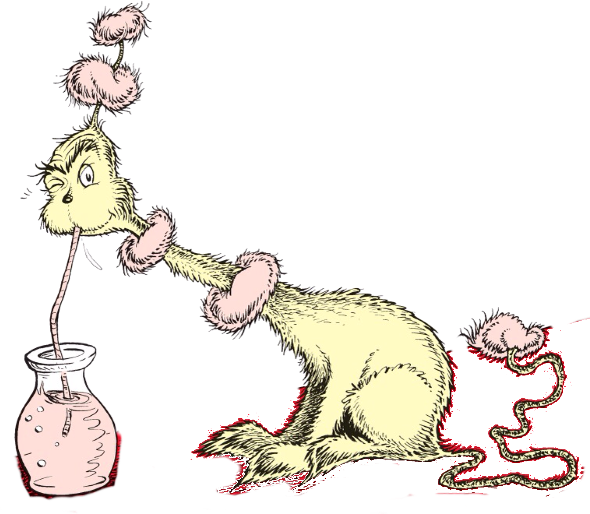 Dr Seuss Yink (2000x1781), Png Download