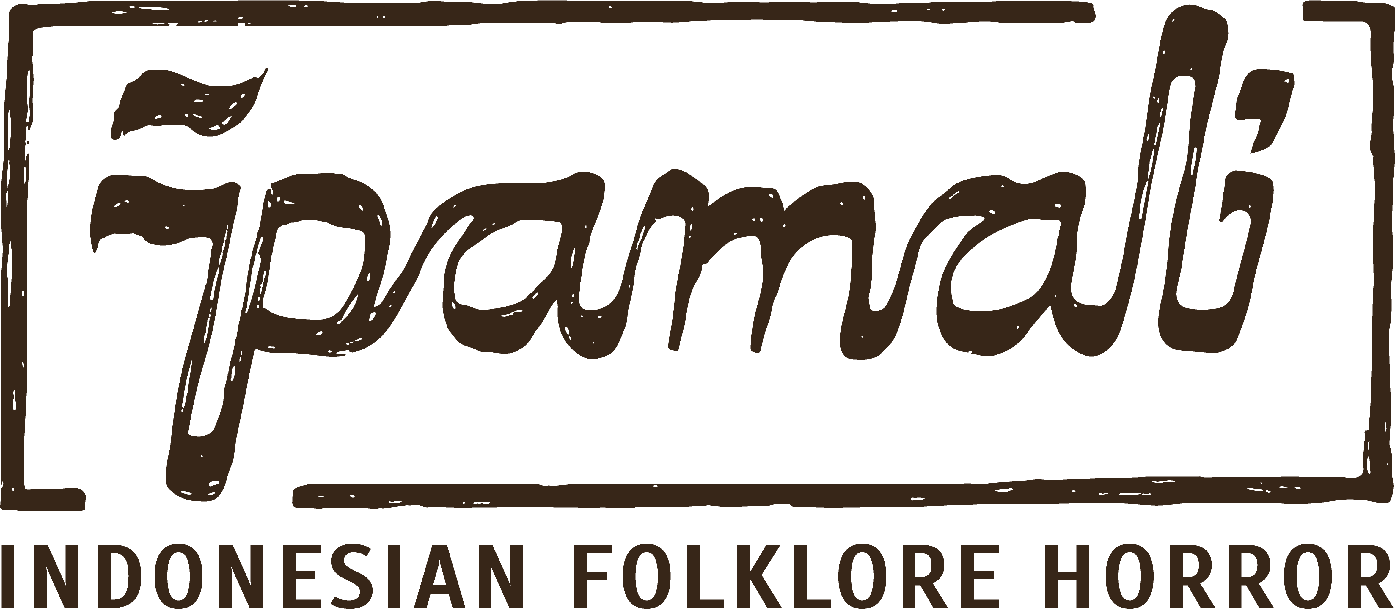Logo - Pamali Indonesian Folklore Horror Logo Png (4961x2317), Png Download