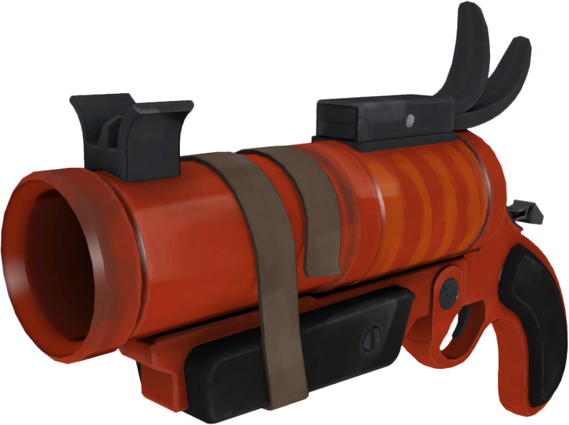 Hand Guns - Flare Gun Tf2 (800x598), Png Download