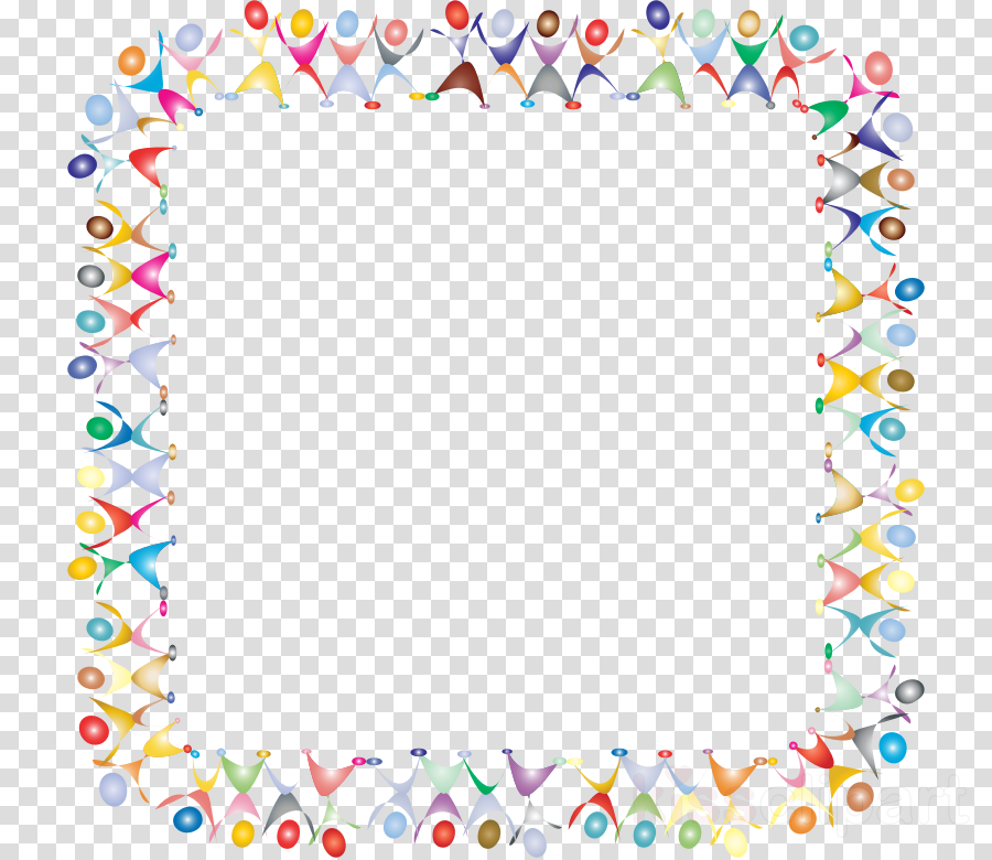 Colorful Flower Border Clipart Borders And Frames Flower - Marco De Cupcake Png (900x780), Png Download