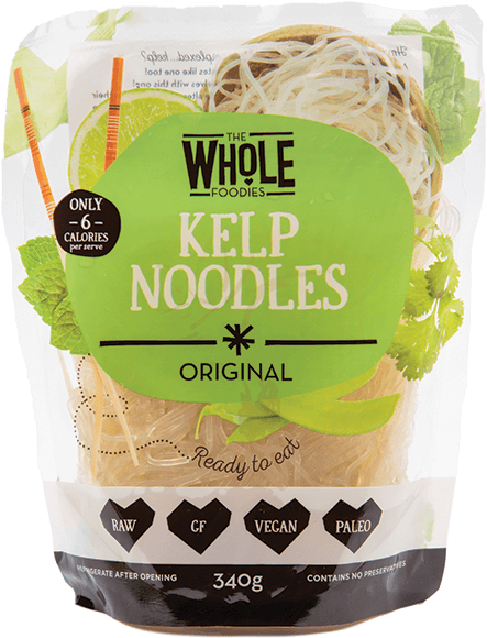 Kelp Noodles - Whole Foodies Kelp Noodles (600x600), Png Download