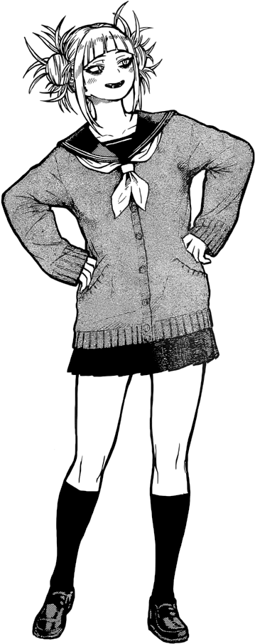 Ever Anime Girl , - My Hero Academia Twice And Toga (504x907), Png Download