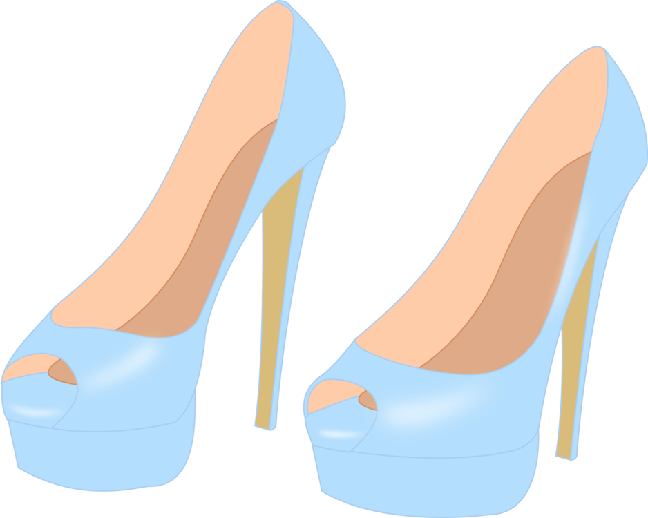 High Heels - High-heeled Shoe (800x640), Png Download