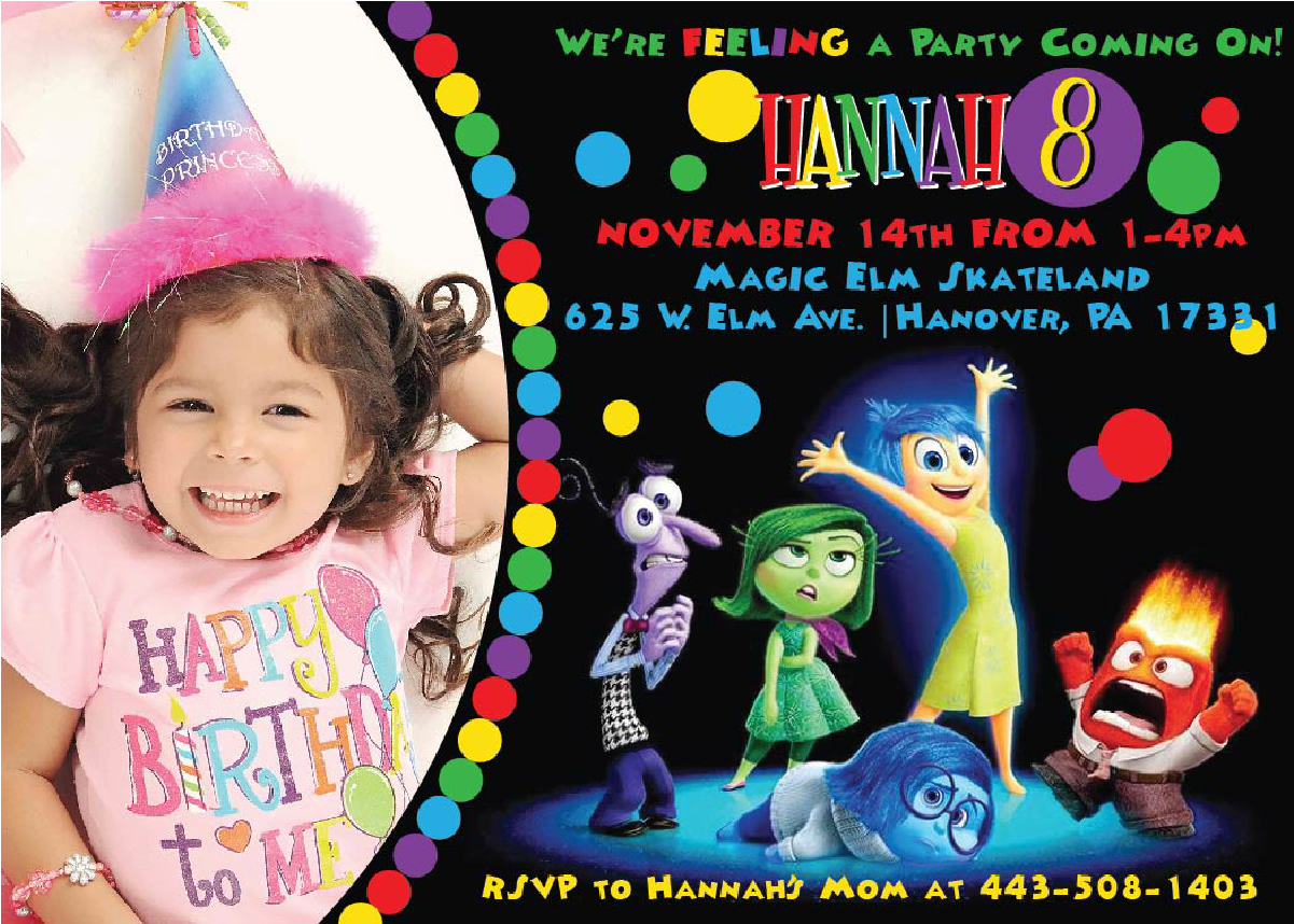 Inside Out Birthday Invitations - Academy Awards Winner Best Film 2016 (1200x1200), Png Download