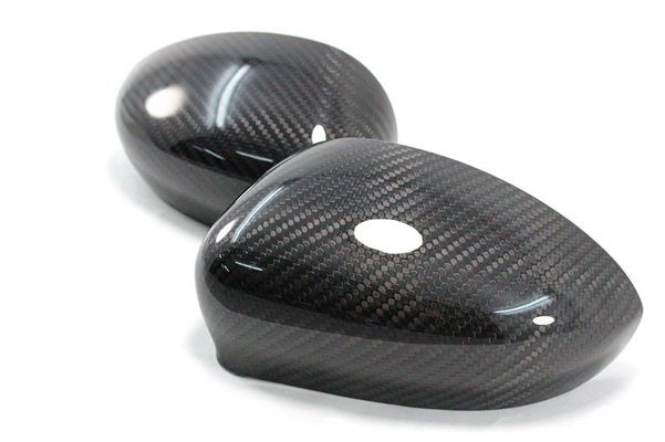 Fiat Grande Punto Evo Carbon Fibre Mirror Covers Tmcmotorsport - Spiegelabdeckung Carbon Schwarz Hochglanz ... (600x600), Png Download