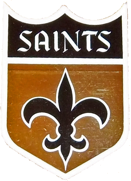 New Orleans Saints Alternate Logo - Vintage New Orleans Saints Logo (538x741), Png Download