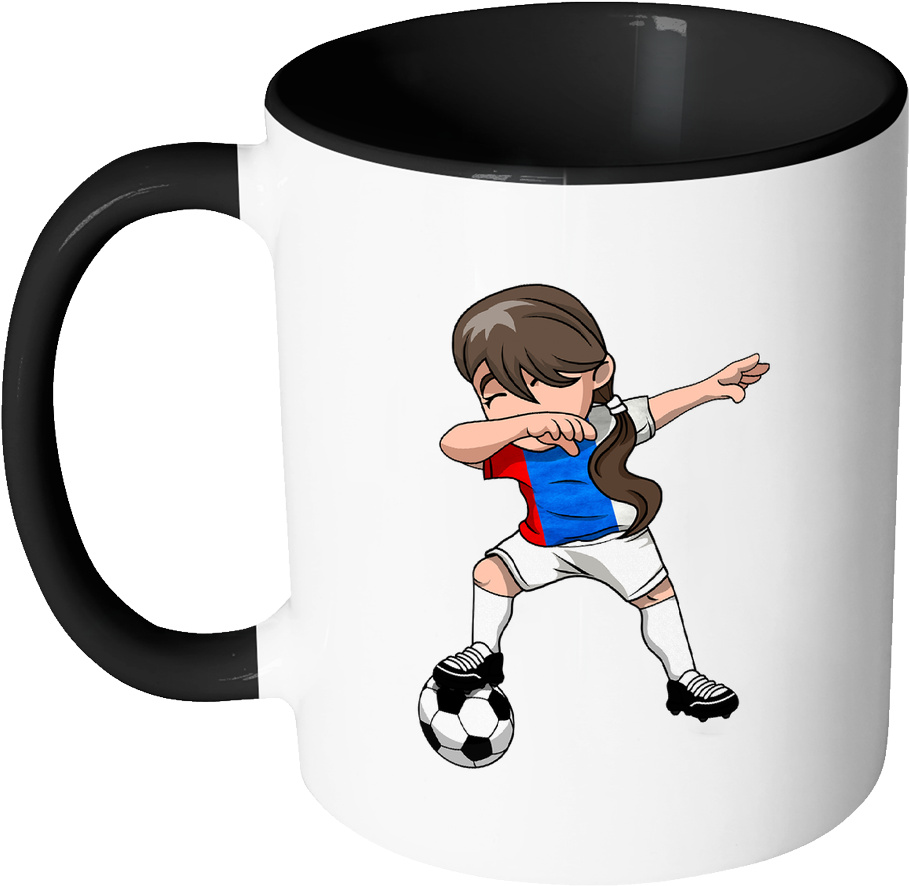 Russian Dabbing Soccer Girl - Croatia Girl Soccer Png (1024x1024), Png Download
