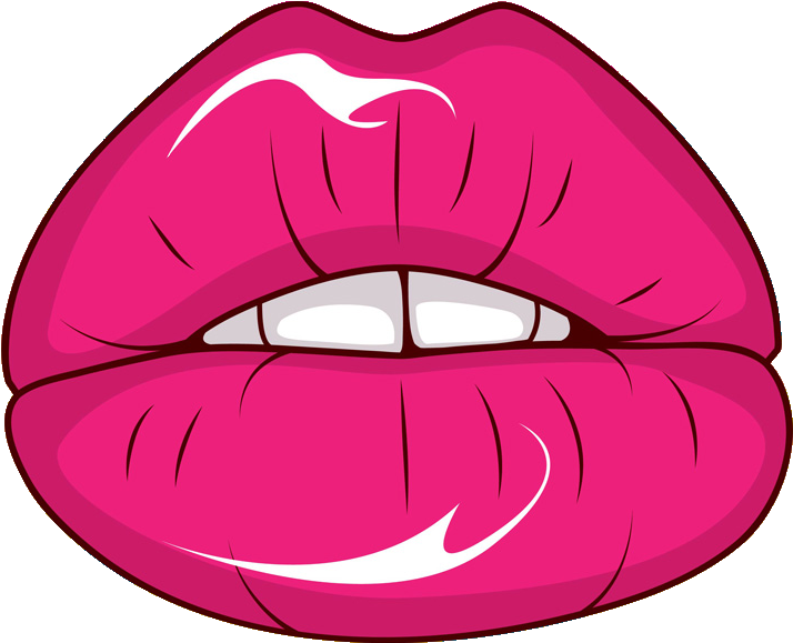 Human Lips Clip Art At Clker - Campaña Ni Con El Petalo De Una Rosa (1024x724), Png Download