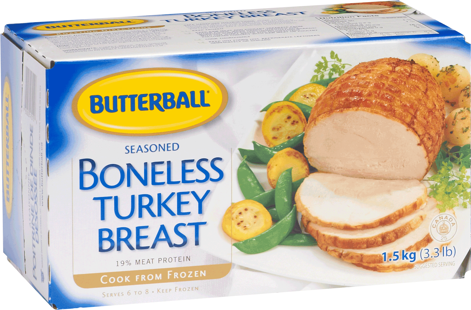 Cooking Instructions - Butterball Turkey In A Box (1640x1082), Png Download