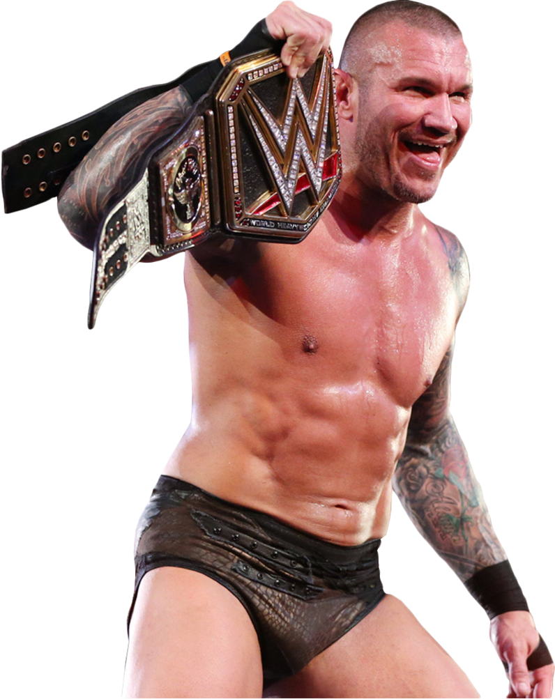 Randy Orton Wwe Champion Png (796x1003), Png Download