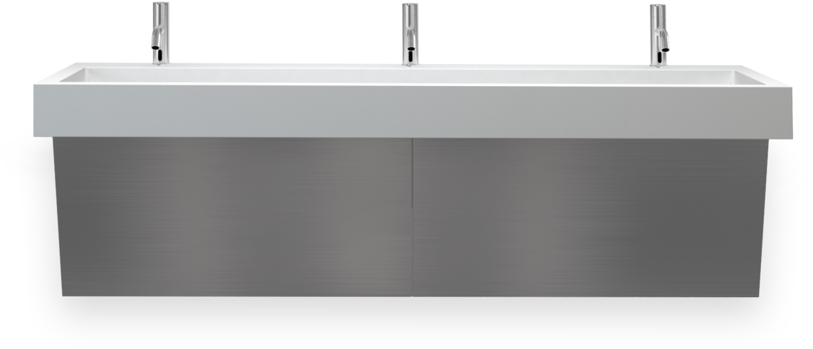 Parts Underneath The Sink Are Still Visible - Bathroom (1180x524), Png Download