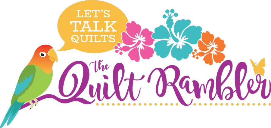 The Quilt Rambler - Hibiscus Flower Wall Sticker (900x427), Png Download